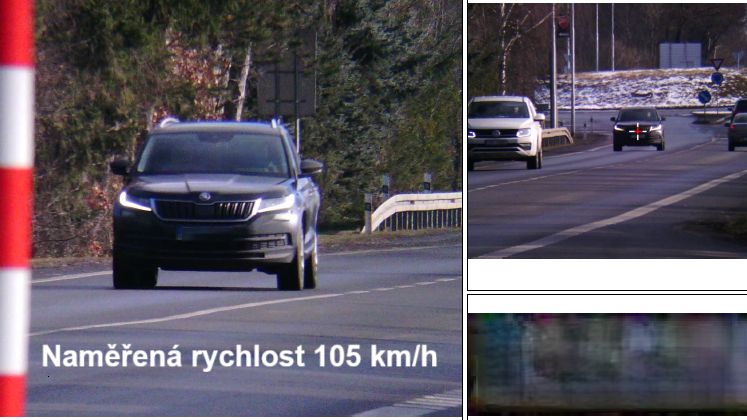 Chtěla jsem vyzkoušet brzdy, omlouvala 105 km/h v obci řidička na Zlínsku. Domů musela po svých